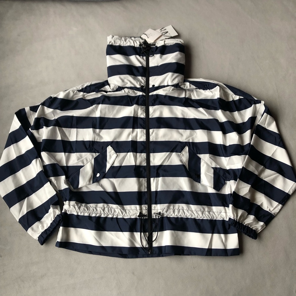Zara ~ Water Repellant Windbreaker Jacket ~ Women’s Size XS ~ Brand New!